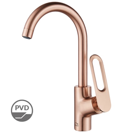 Μπαταρία νεροχύτη Tierra Rose Gold PVD BAJ 868U